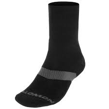 SALOMON sokken XA Forces Crew zwart