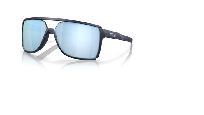 OAKLEY solbriller Castel mat trans blå med Prizm Deep Water polar