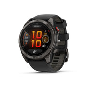 GARMIN Fenix 8 Pro LTE 51mm Safir kulgrå/sort