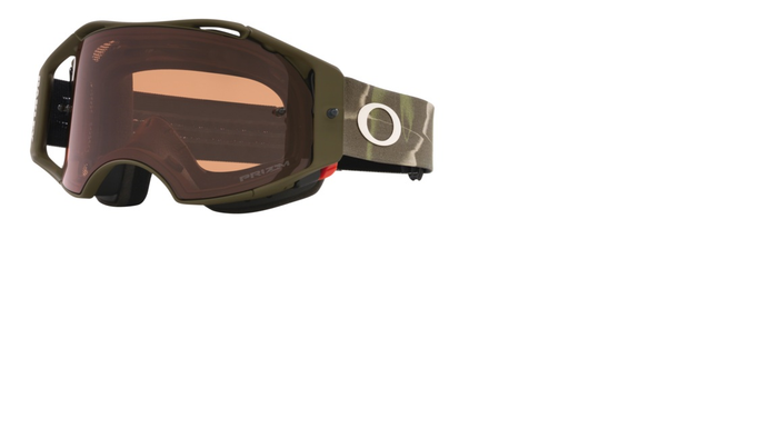 OAKLEY MX goggles Airbrake MTB dark brush camo w/prizm bronze
