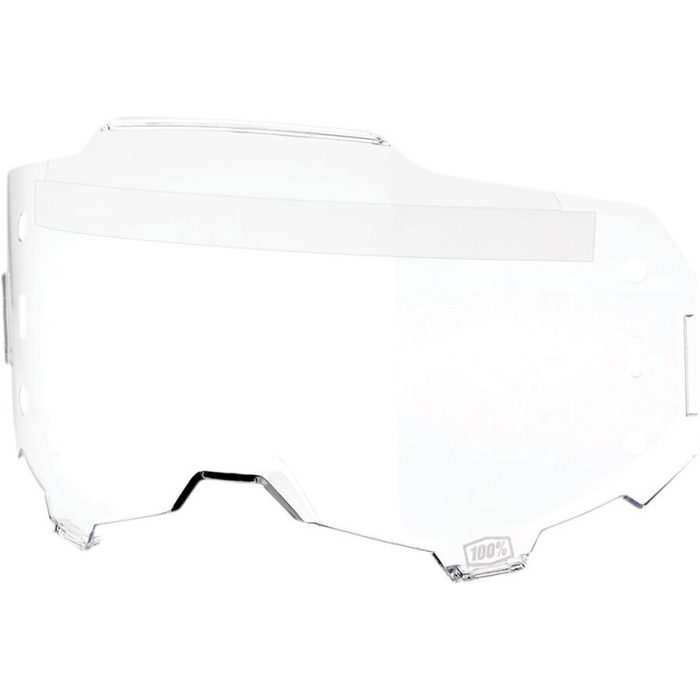 100% goggle lens Armega Forecast clear