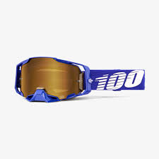 Masque 100% Armega Klein, lentille miroir or véritable