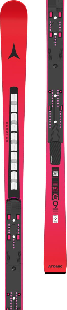 Skis ATOMIC NY Redster FIS G9 RVSK M 193 rouge/violet sans fixations