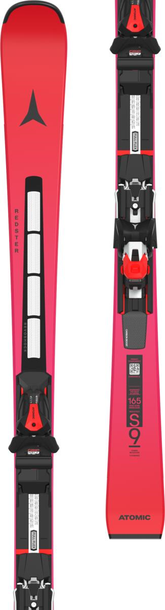 ATOMIC suusakomplekt Redster S9 RVSK S punane/violett koos P I 12-ga