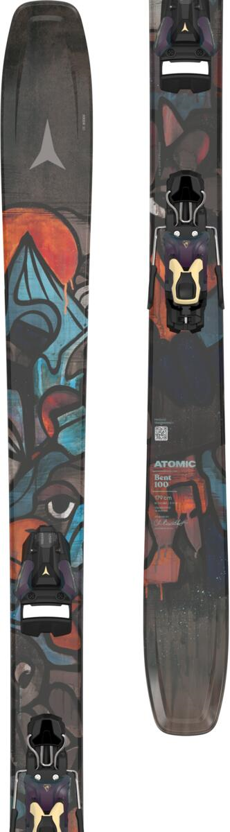 ATOMIC suusakomplekt Bent 100 koos STR 12 GW kinnitustega
