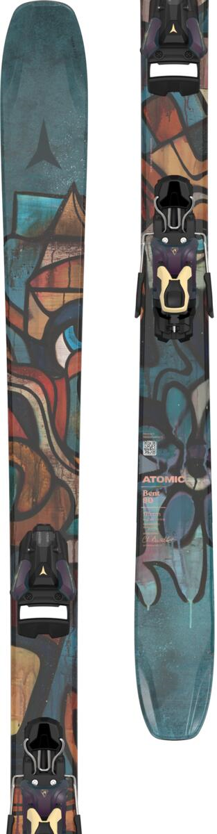 ATOMIC suusakomplekt Bent 90 koos STR 12 GW-ga