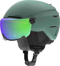 Kask ATOMIC Savor Visor ST ciemnozielony z zielonym wizjerem ST C2