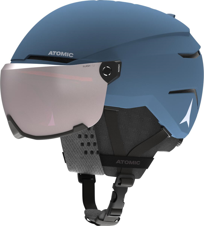 Kask ATOMIC Savor Visor JR niebieski z srebrnym efektem C2