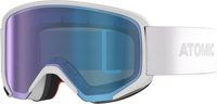 ATOMIC Skibrille Savor M Stereo weiß mit blauem ST C2