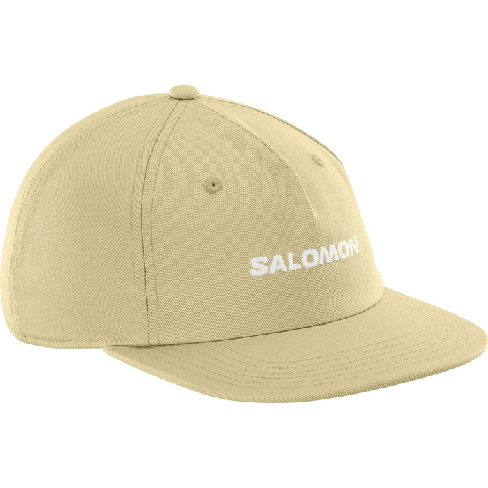 SALOMON cappello Logo Flat grigio verde
