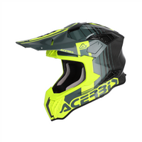 Kask ACERBIS Airstrike-C czarny/żółty fluo
