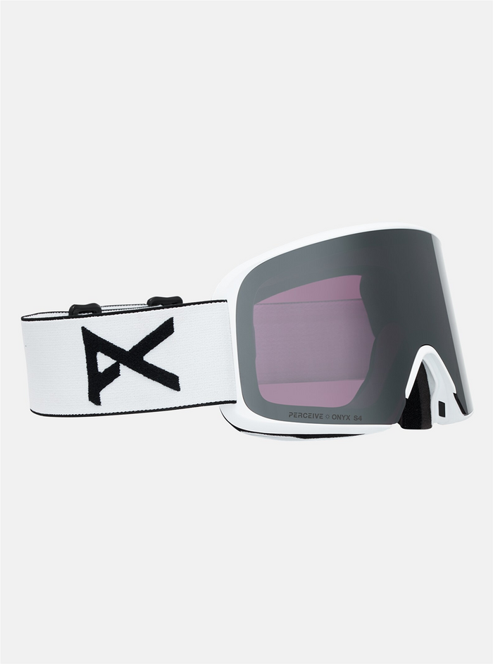 Occhiali ANON M6 Cylindrical bianchi con sunny onyx C4 /variable violet C2