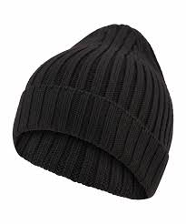 FALKE skiing beanie Merino X-Fine Ribbed black