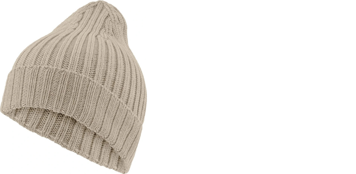 FALKE skiing beanie Merino X-Fine Ribbed light brown