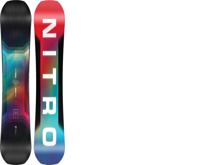 NITRO Team Wide flerfarvet snowboard