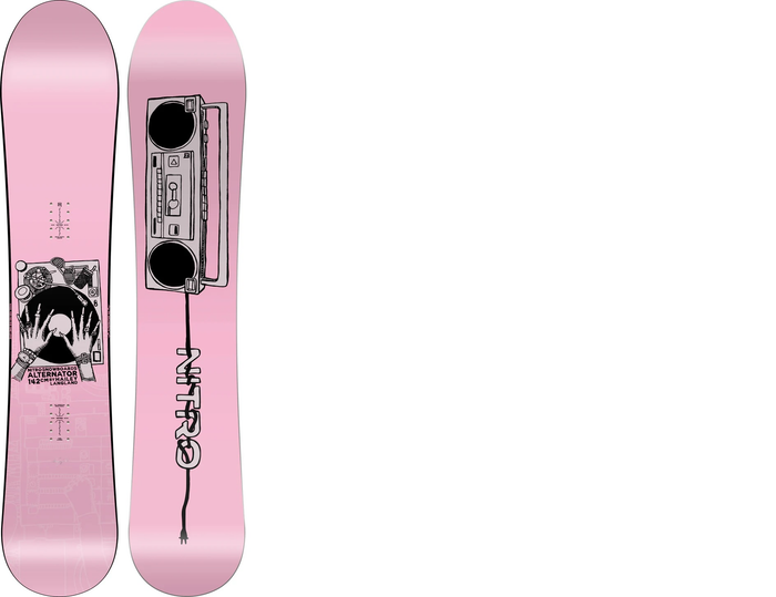 NITRO Alternator x Hailey WMS snowboard