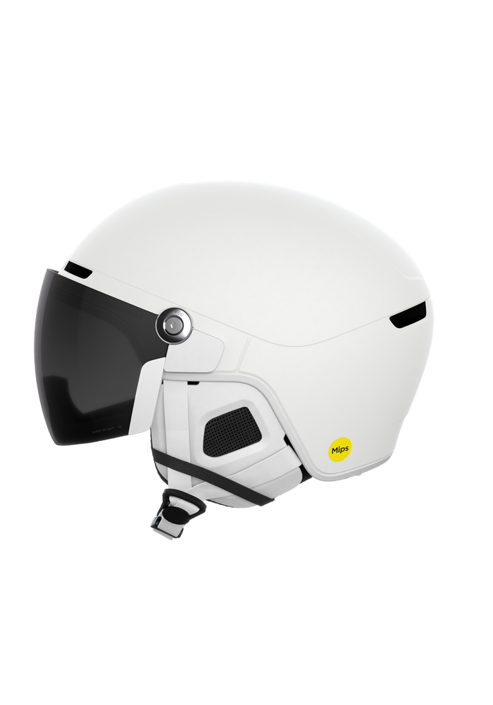 Kask POC Obex Visor Mips hydrogen white matt z wizjerem Clarity uniwersalny C2