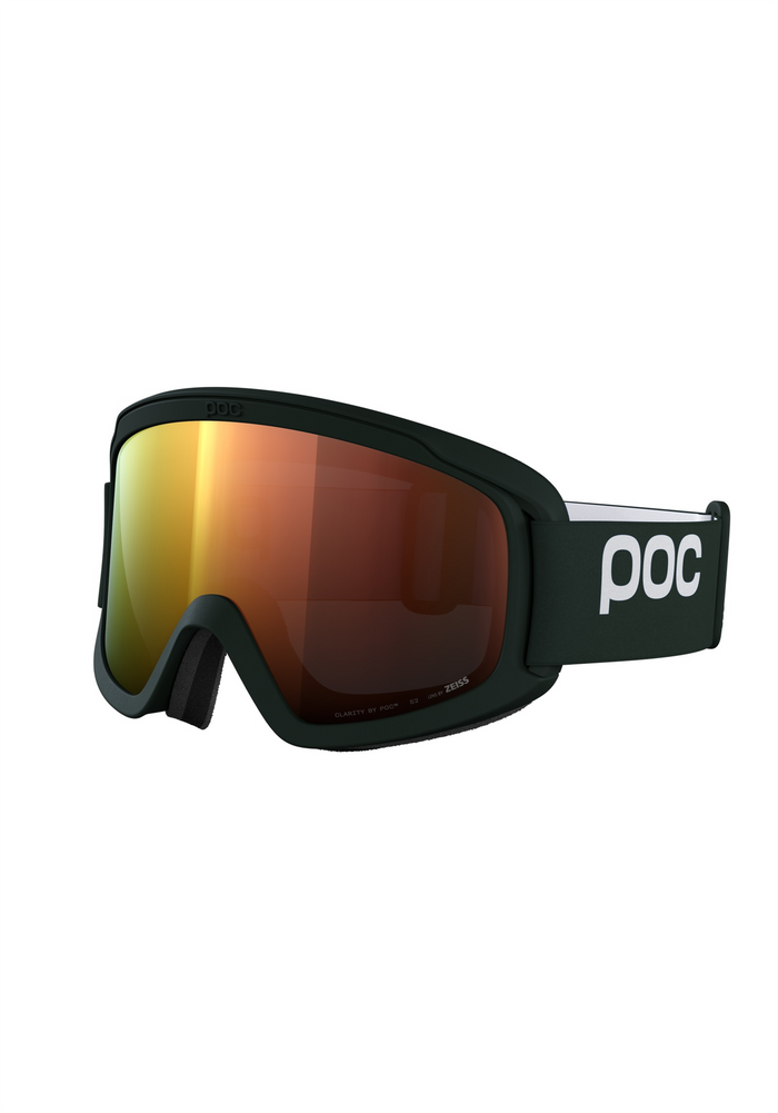 POC Opsin verde pargasite con occhiali C2 blu partly sunny