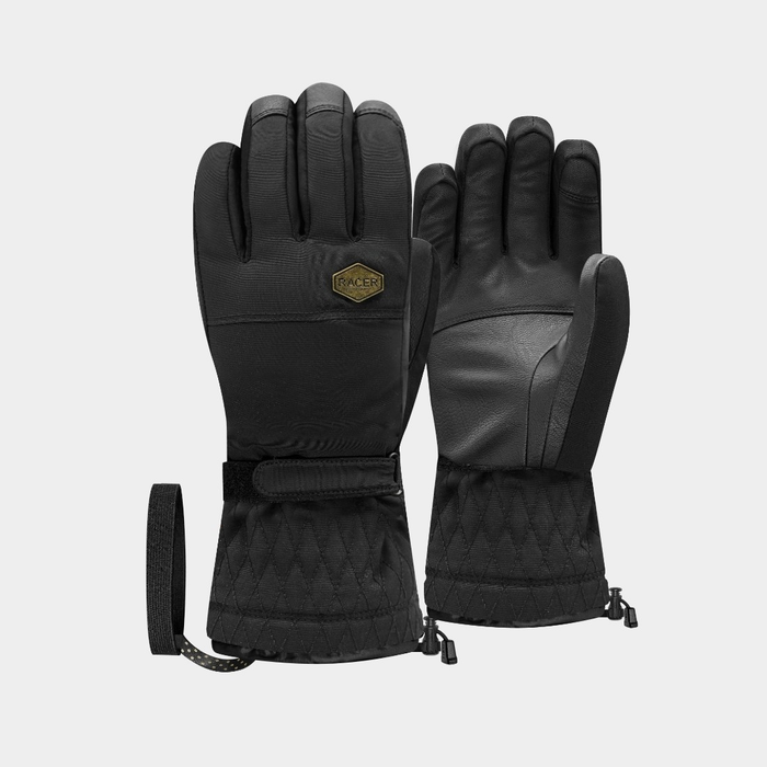 RACER W Gely 7 zwarte/zwarte handschoenen