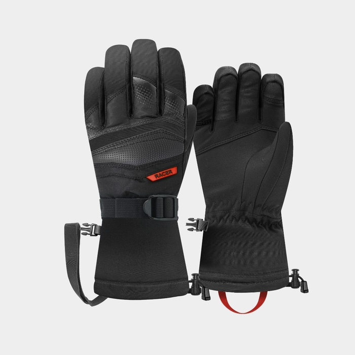 RACER Kids Venom 5 zwarte handschoenen