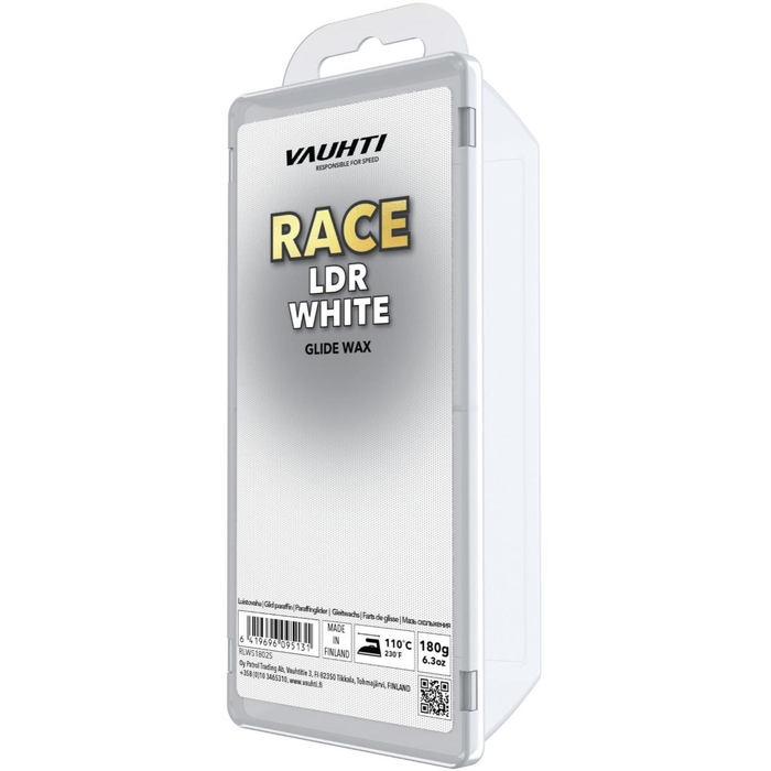 VAUHTI glijwas Race LDR Wit 180g