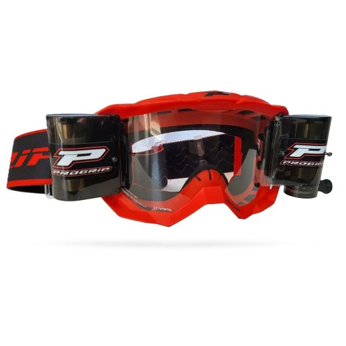 PROGRIP 3300RO VisionGo z przezroczystymi goglami 3315 z systemem Roll Off