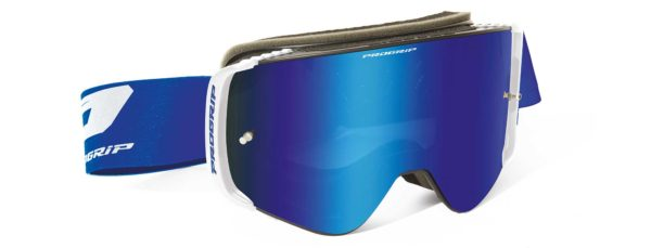 PROGRIP 3206 Advance z niebieskimi goglami wielofunkcyjnymi 3218 niebiesko-białe