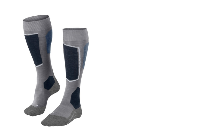 Calze FALKE SK6 Pro Donna grigio/azzurro chiaro