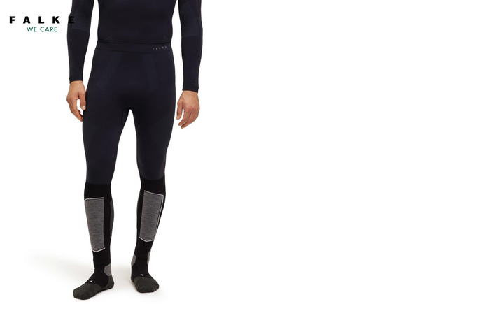 Collants longs thermiques FALKE noir