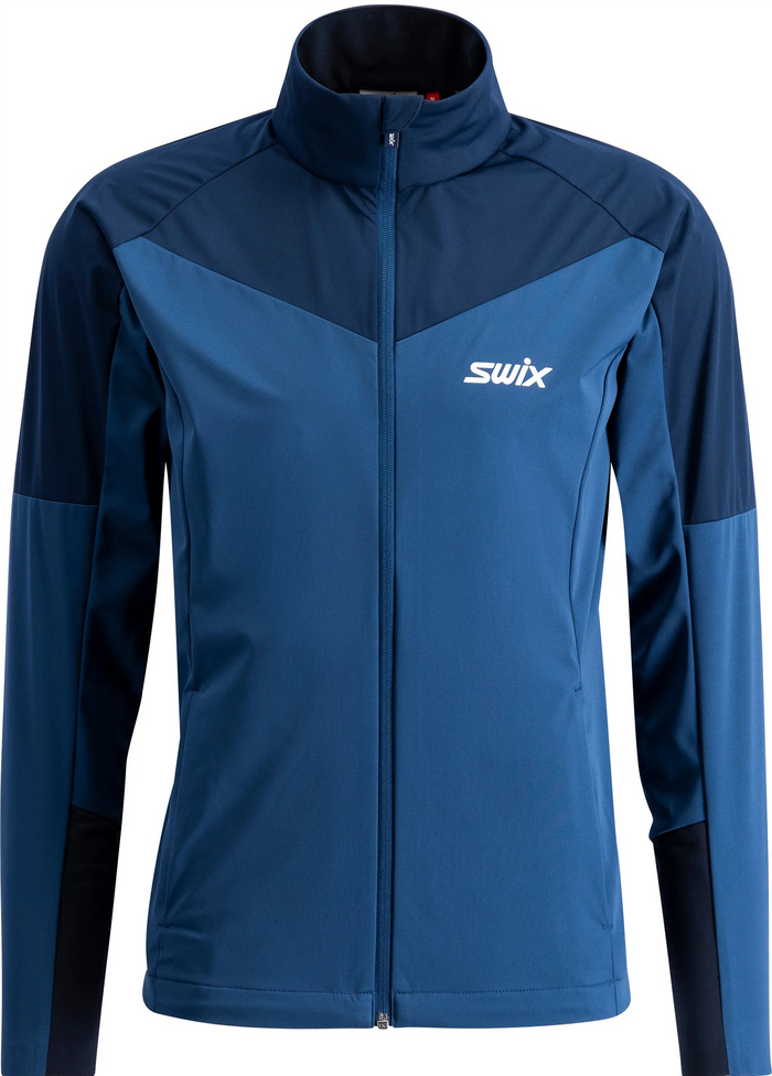 Kurtka SWIX Nordic XC jeziorny niebieski