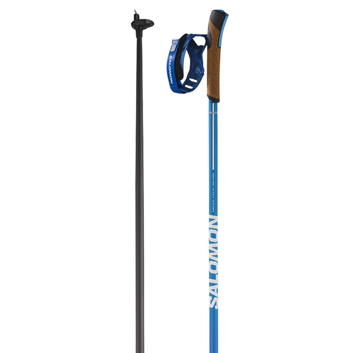 SALOMON S/Max Carbon Click blå/sorte skistave