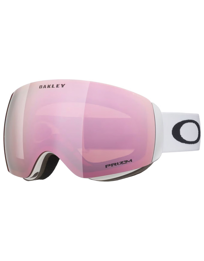 OAKLEY goggles Flight Deck L matt white w/prizm rose gold