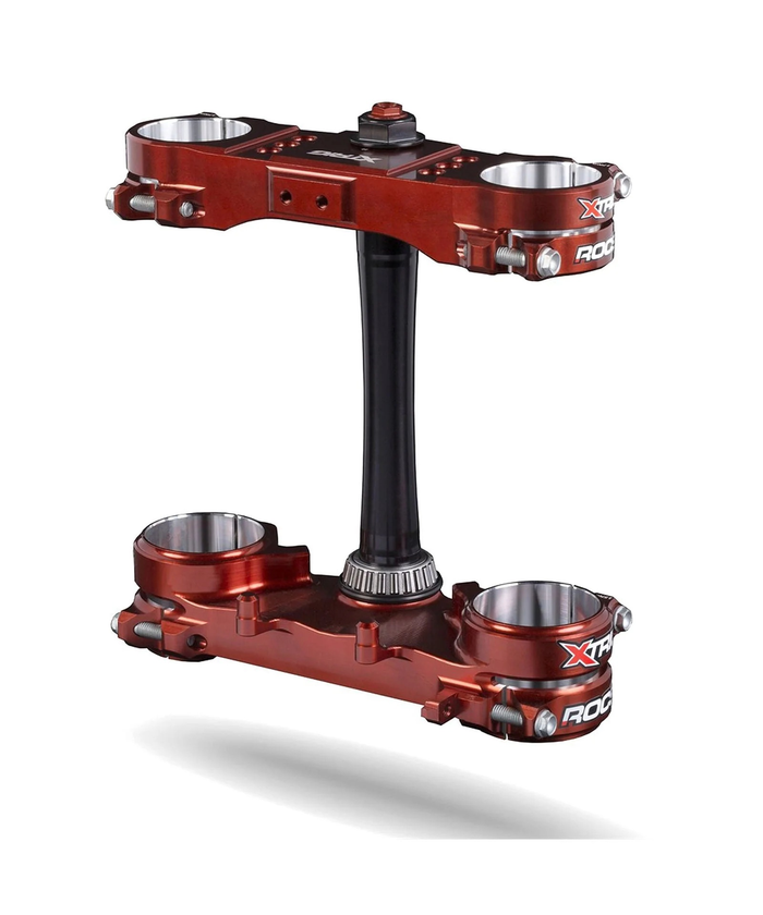 Collier triple XTRIG Rocs Pro HUSQVARNA '23-'24 KYB Kit marron