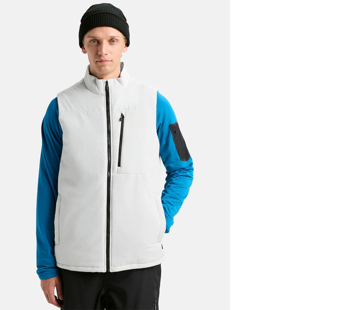 BURTON AK Helium Isolationsweste Cloud Grey