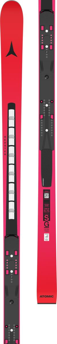 Skis ATOMIC NY Redster FIS SG RVSK 212 rouge/violet sans fixations