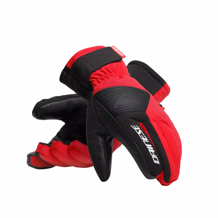 Rękawice sportowe DAINESE racing red/stretch limo