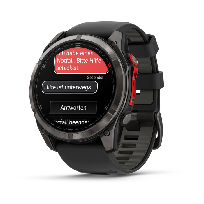 GARMIN Fenix 8 Pro 51mm MicroLED Sapphire EMEA dark grey/black