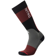 nitro-socks-cloud-5-mens-charcoal-black-red