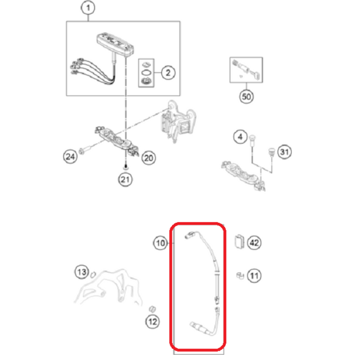 HUSQVARNA blinker Vitpilen LH