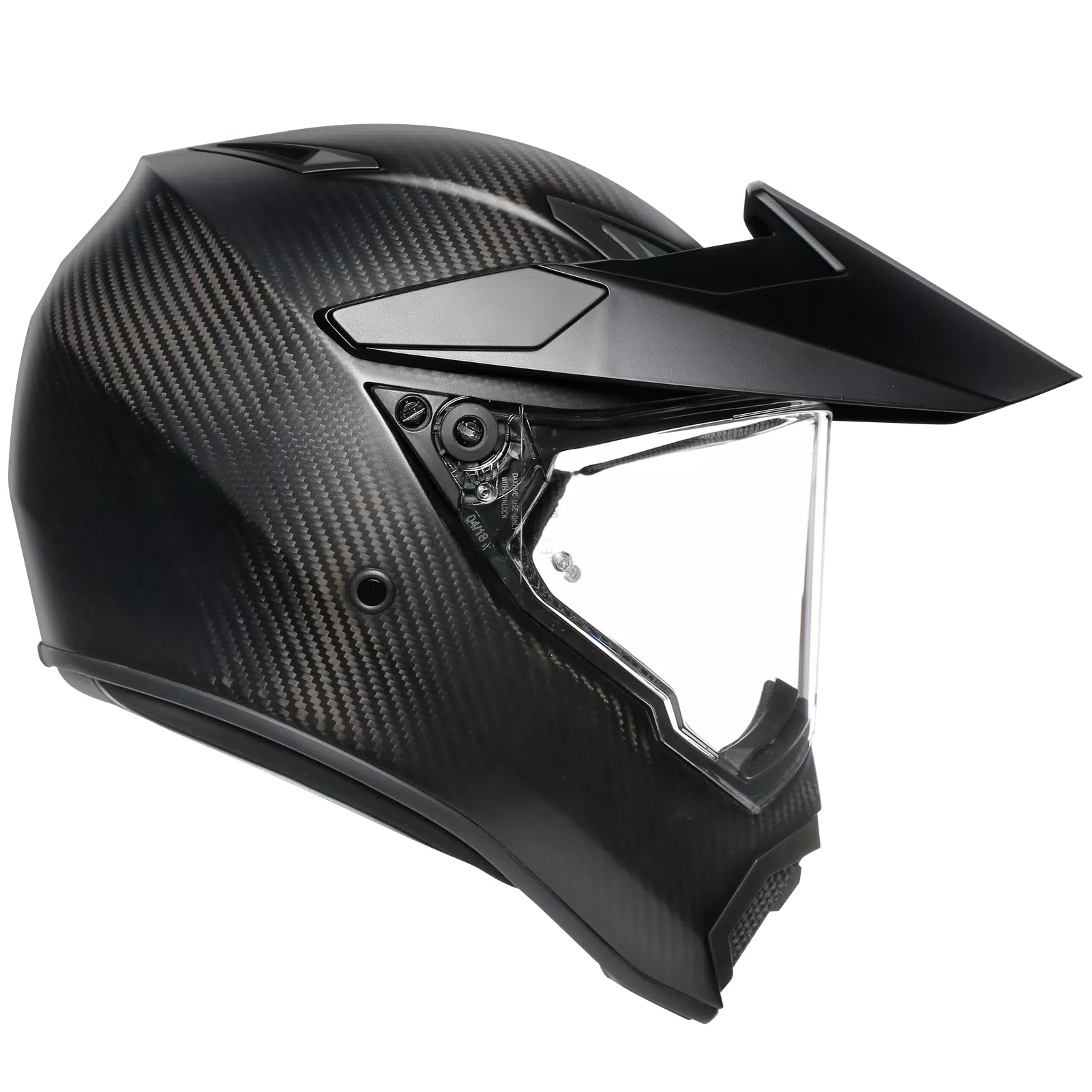 agv-kivere-ax9-mono-matt-carbon