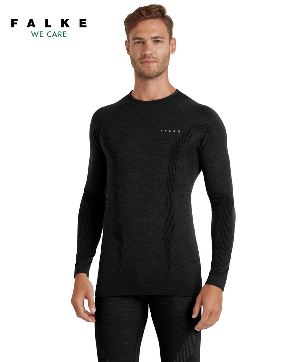 falke-wt-longsleeve-zip-black-termokrekls