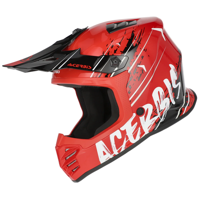 ACERBIS šalmas Profile junior raudonas/juodas