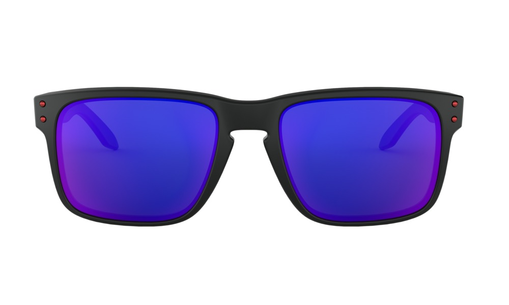 oakley-saulesbrilles-holbrook-matt-black-w-red-irrid