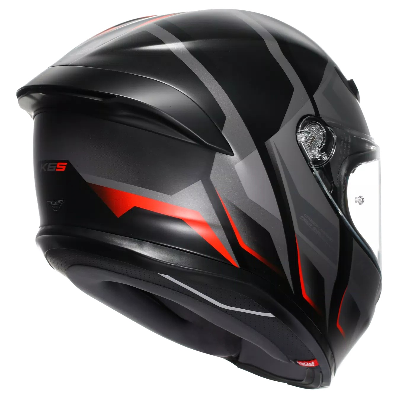 agv-kivere-k6-s-karve-matt-black-grey-red