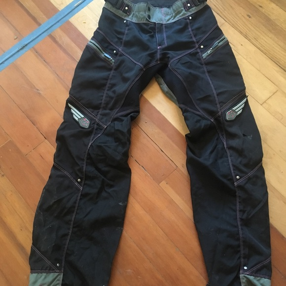 Pantaloni TROY LEE DESIGN REV Lady nero/rosa