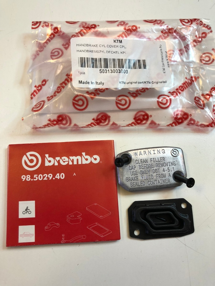 HUSQVARNA Bremsemaskinedæksel Brembo Sølv