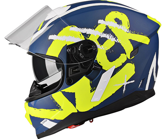 lazer-kivere-rafale-street-blue-yellow-white-matt