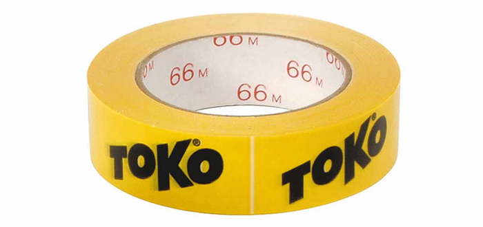 TOKO tape Logo 3cm x 65m yellow