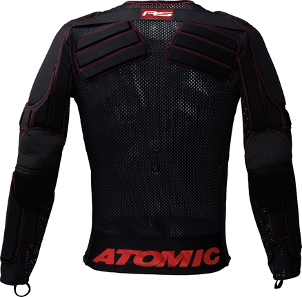 T-shirt de protection ATOMIC RS Race noir/rouge