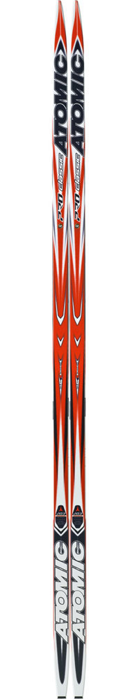 ATOMIC lygumų slidės Pro Classic Wax raudona/balta